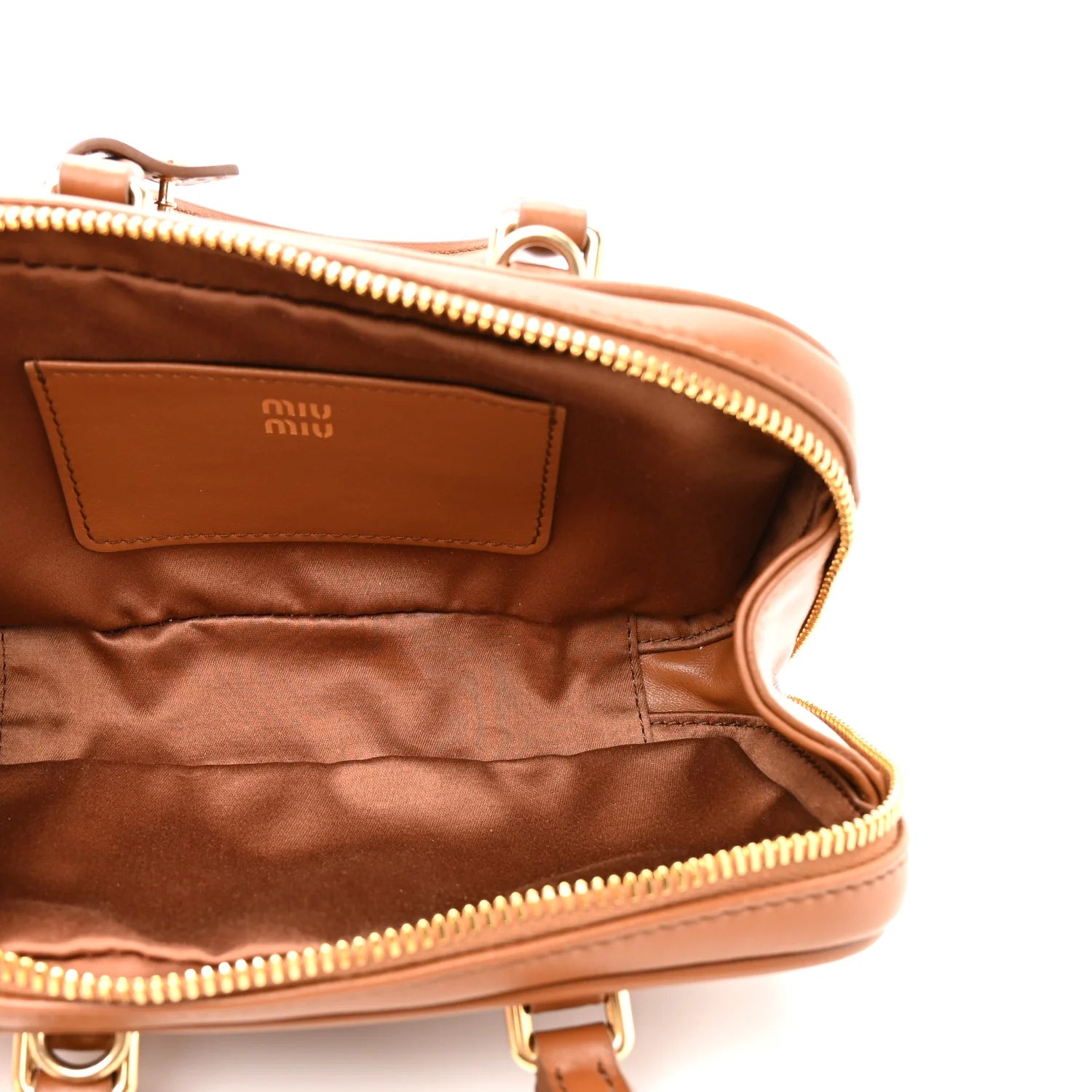 Miu Miu Arcadie  Leather Bag interior  view 2