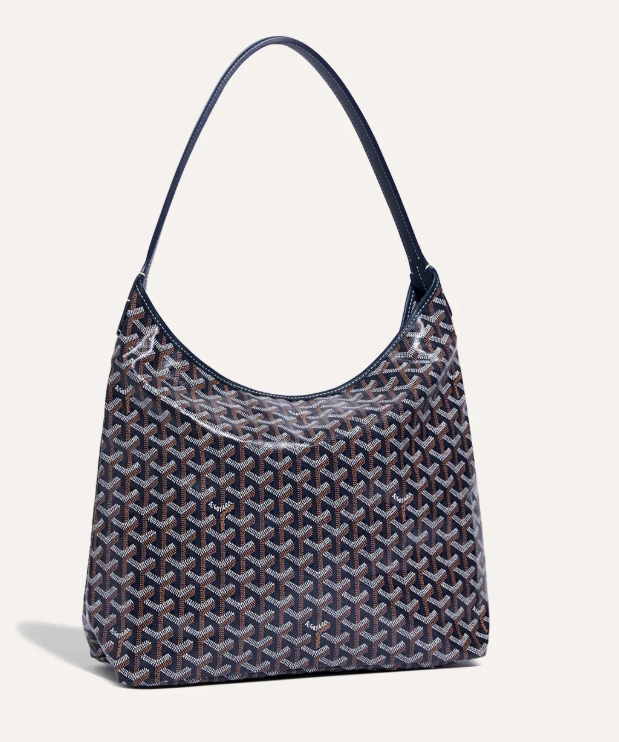 Pre-Owned Authentic - Goyard Bohème Hobo Navy Blue Bag