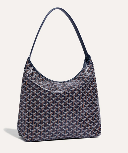 Pre-Owned Authentic - Goyard Bohème Hobo Navy Blue Bag