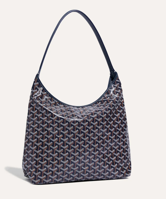 Pre-Owned Authentic - Goyard Bohème Hobo Navy Blue Bag