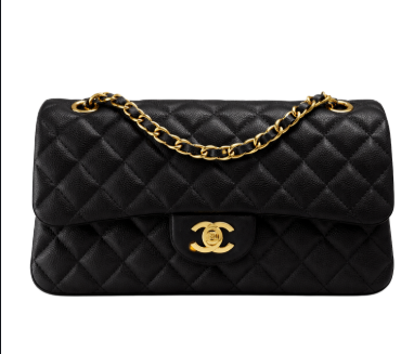 Pre-Owned Authentic Chanel Classic Flap Black