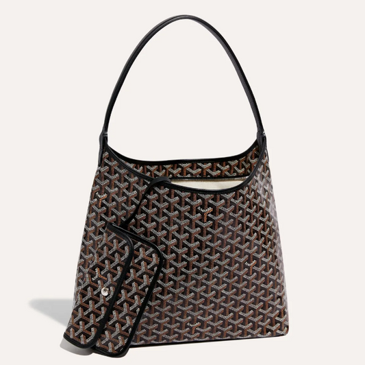 Pre-Owned Authentic - Goyard Bohème Hobo Black Bag