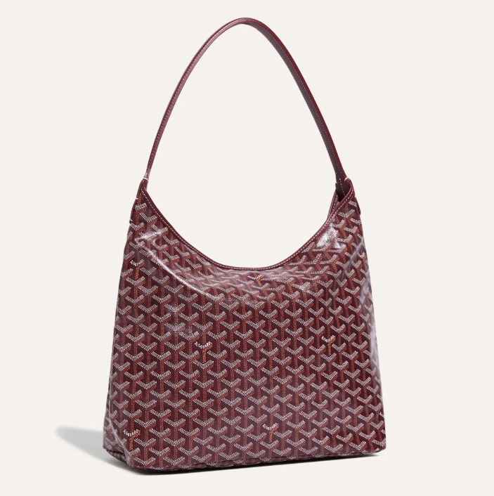 Pre-Owned Authentic - Goyard Bohème Hobo Burgundy Bag
