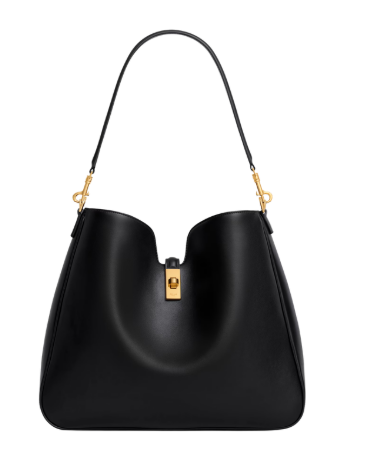 Pre-Owned Authentic Camille 16 Soft Black Medium Bag in Smooth Calfskin