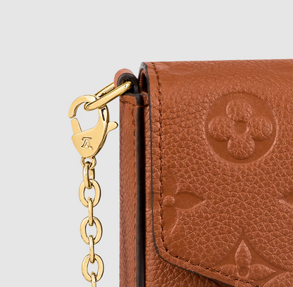 M8042 Pre-Owned Authentic Pochette Felicie with Authentic RFID Tag