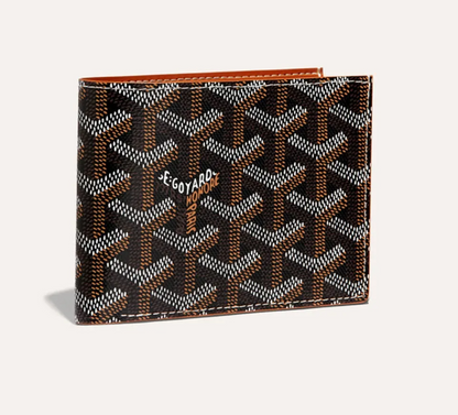 Pre-Owned Authentic - Goyard Victoire Wallet Black & Tan
