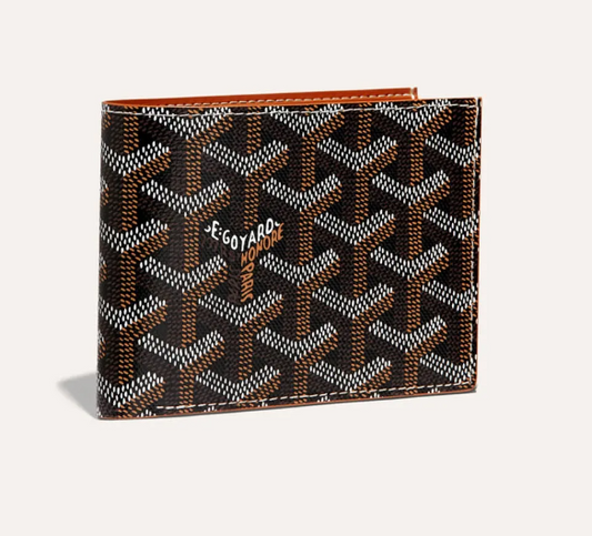 Pre-Owned Authentic - Goyard Victoire Wallet Black & Tan