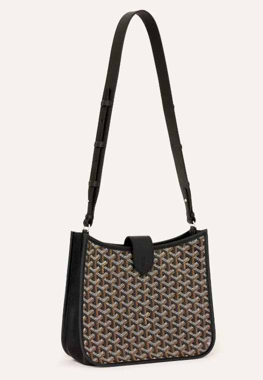 Pre-Owned Authentic -Goyard Musette Bag Black