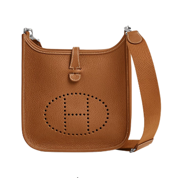 Pre-Owned Authentic - Hermes Evelyne  23  Taurillon Clemence Tan