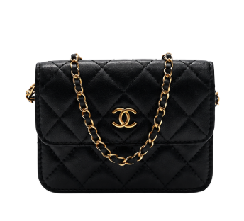 Pre-Owned Authentic - Chanel Lambskin Quilted Pearl Crush Flap With Chain