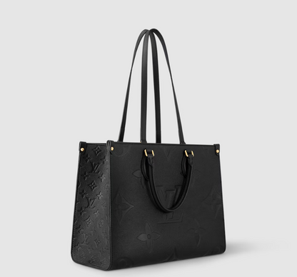 M45595 Pre-Owned Authentic Louis Vuitton OnTheGo MM with Authentic RFID Tag