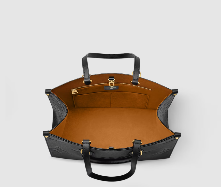 M45595 Pre-Owned Authentic Louis Vuitton OnTheGo MM with Authentic RFID Tag