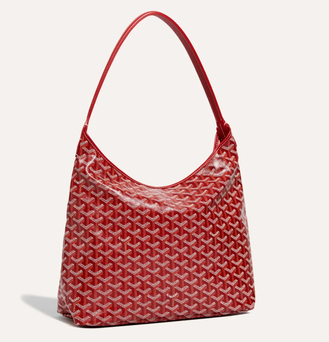 Pre-Owned Authentic - Goyard Bohème Hobo Red Bag