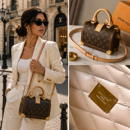 Louis Vuitton Speedy Trunk M11154 Monogram lifestyle