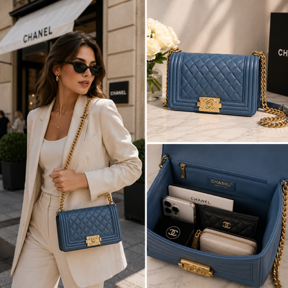 Pre-Owned Authentic Chanel  LeBoy Bag
