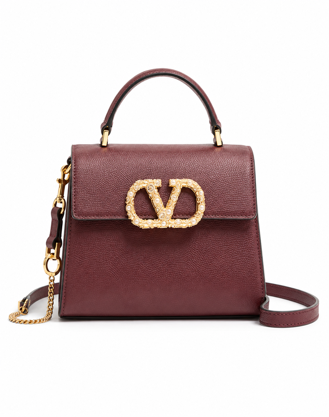 Valentino Garavani Vsling Small Handbag front view