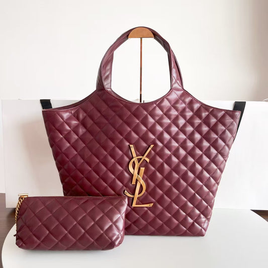 Pre-Owned Authentic Saint Laurent Icare Maxi Tote