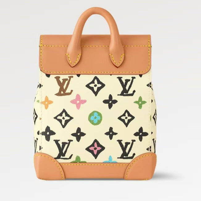 Pre-Owned Authentic Louis Vuitton x Tyler, the Creator Nano Steamer – Monogram Craggy Vanilla