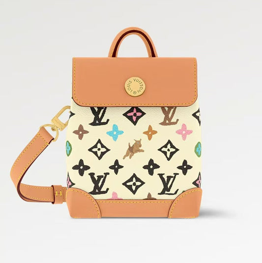 Pre-Owned Authentic Louis Vuitton x Tyler, the Creator Nano Steamer – Monogram Craggy Vanilla