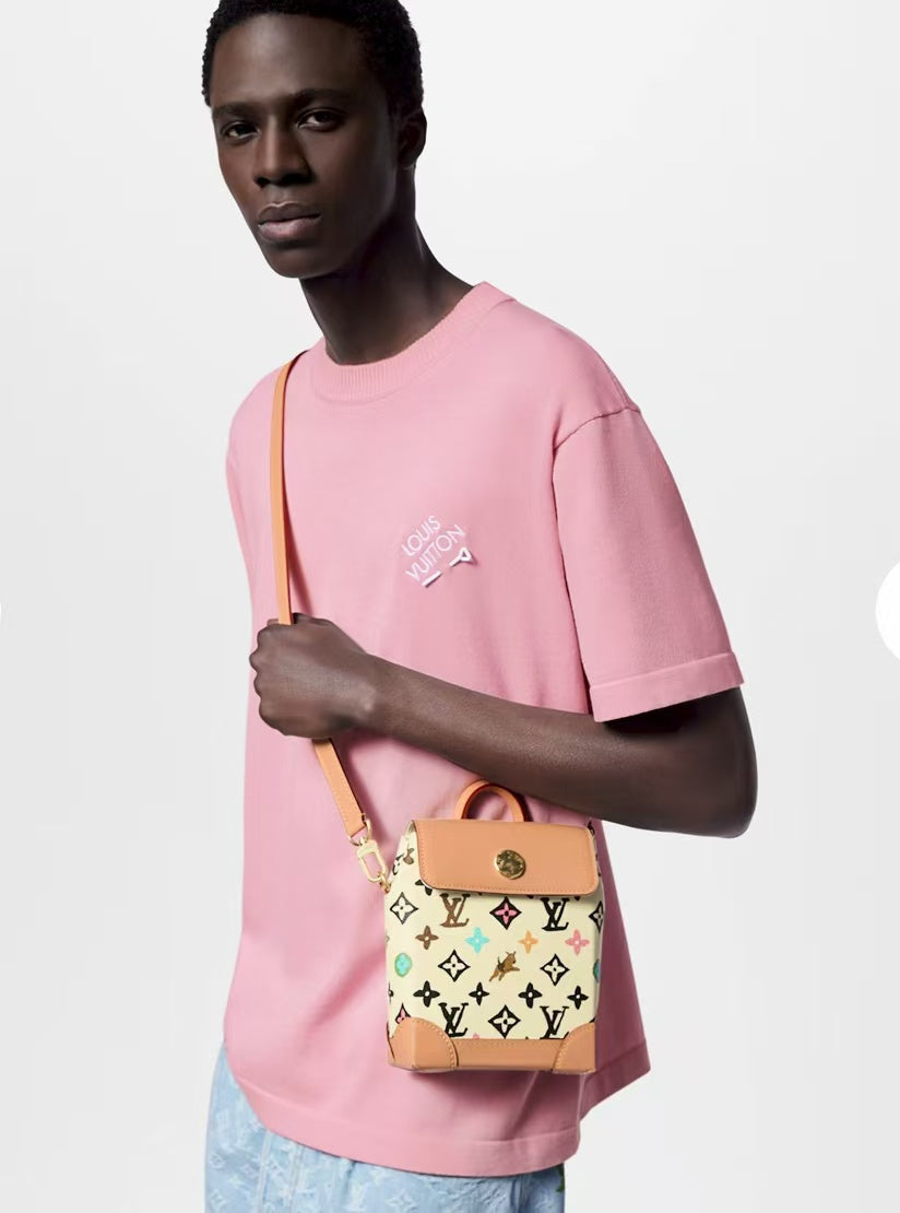 Pre-Owned Authentic Louis Vuitton x Tyler, the Creator Nano Steamer – Monogram Craggy Vanilla