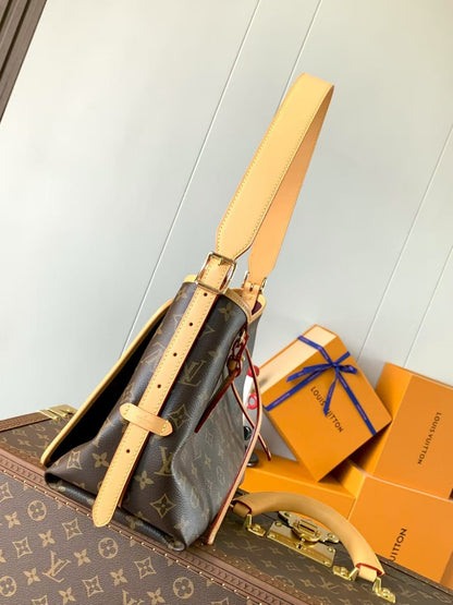 M46203 Pre-Owned Authentic Louis Vuitton Carry All MM with Authentic RFID Tag