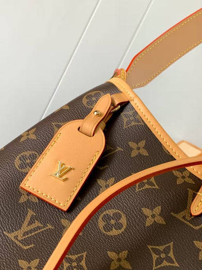 M46203 Pre-Owned Authentic Louis Vuitton Carry All MM with Authentic RFID Tag