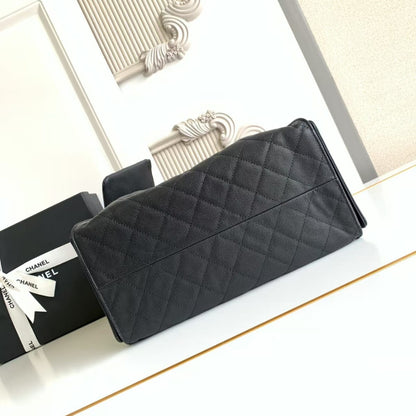 Pre-Owned Authentic Chanel 25 Black