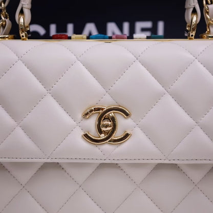 Pre-Owned  Authentic Chanel Trendy Multi-Color