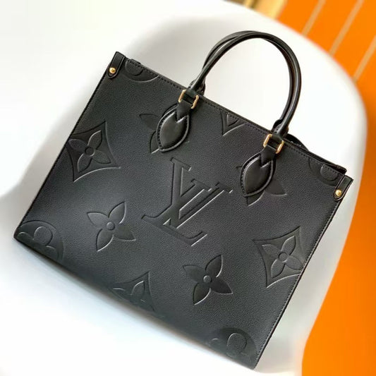 Louis Vuitton OnTheGo MM Tote – Monogram Empreinte Leather – Pre-Owned Authentic