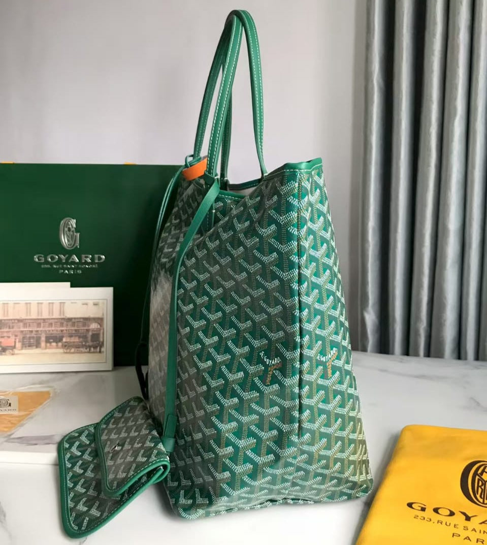 Goyard Saint Louis Tote GM in Green – Pre-Owned Authentic