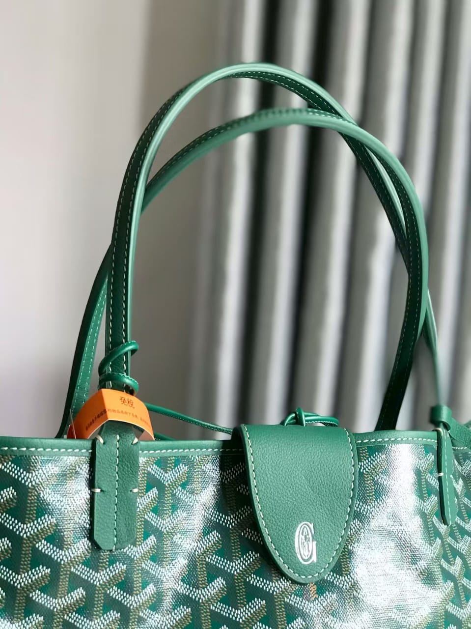 Goyard Saint Louis Tote GM in Green – Pre-Owned Authentic