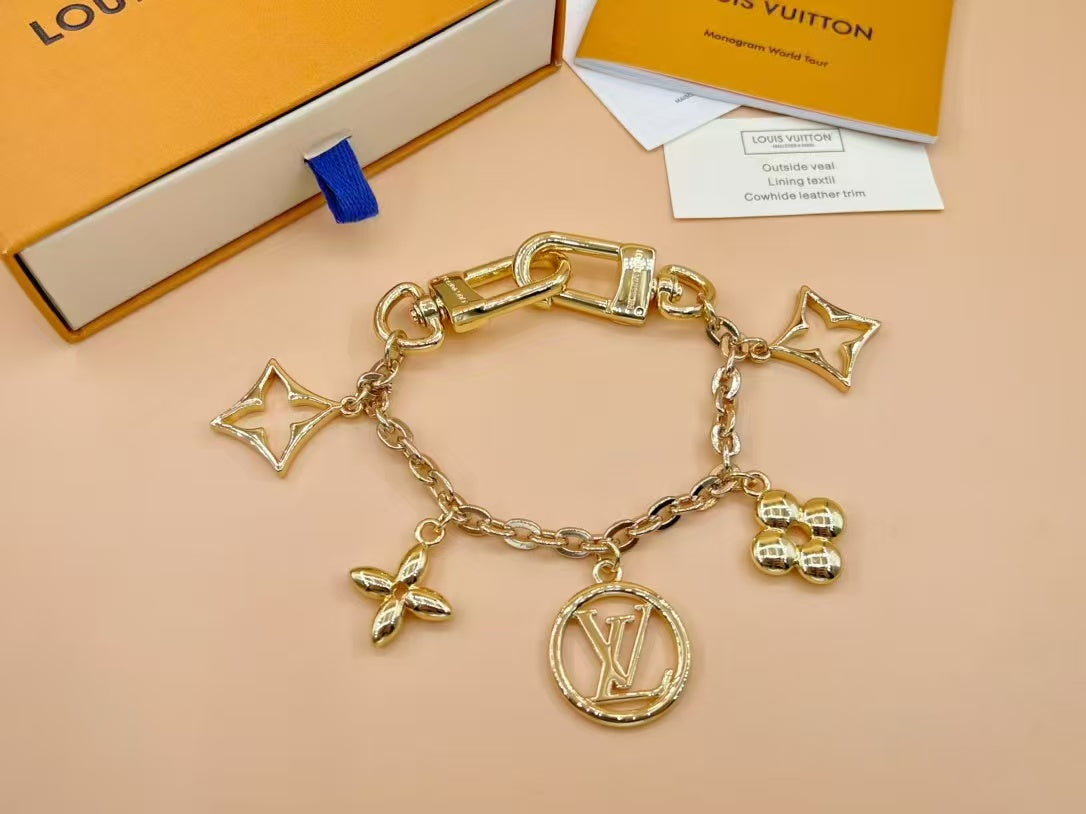 Louis Vuitton Keyring Golden