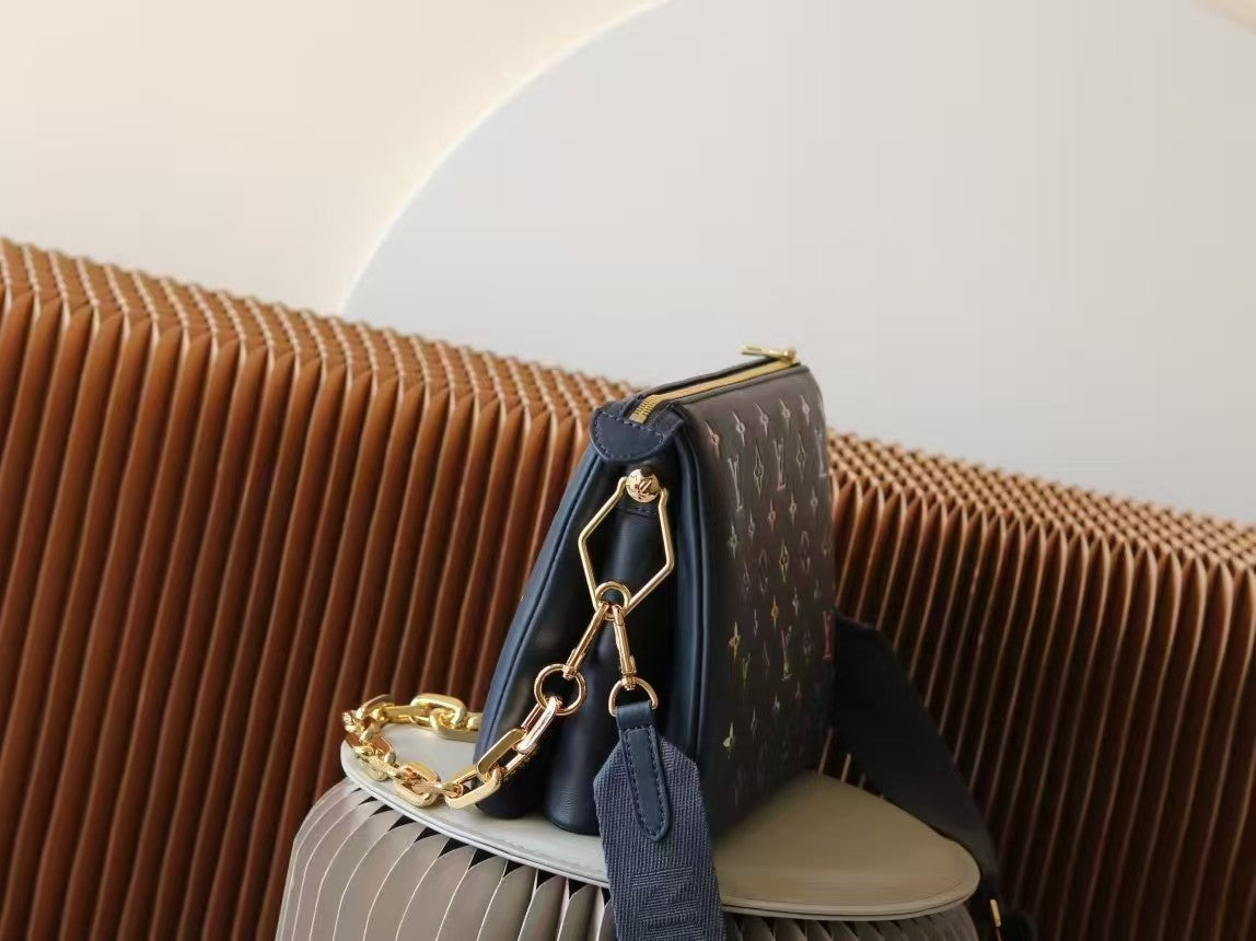 Pre-Owned Authentic Louis Vuitton Coussin Multicolor MM