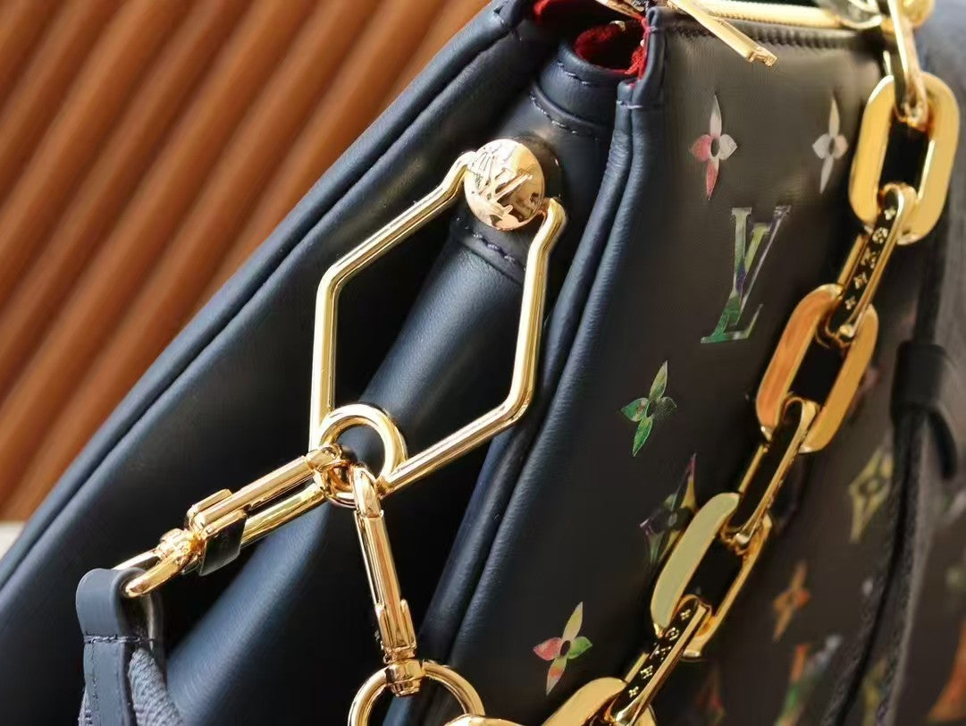 Pre-Owned Authentic Louis Vuitton Coussin Multicolor MM