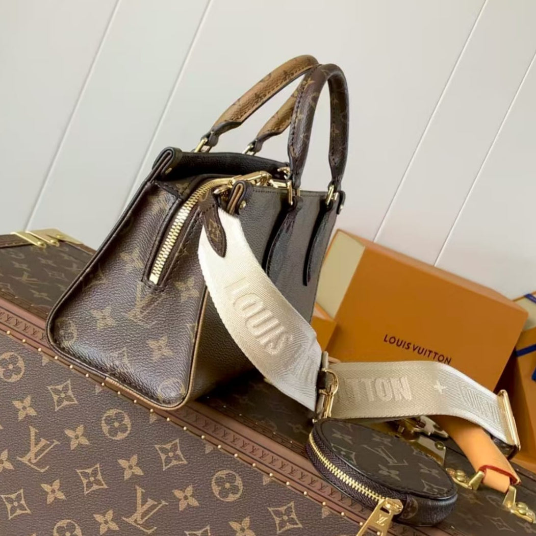 Pre-Owned Authentic Louis Vuitton East West OnTheGo Giant Monogram