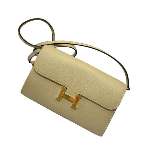 Pre-Owned Authentic Hermes Constance Biege E709