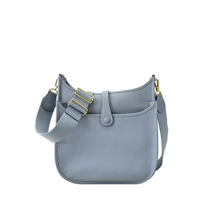 Pre-Owned Authentic Hermes Evelyne 23  Light Blue