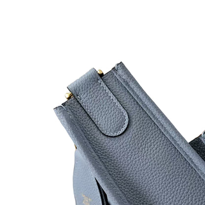 Pre-Owned Authentic Hermes Evelyne 23  Light Blue