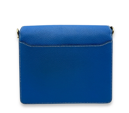 Hermes Mini Sac Roulis in Bleu du Nord Evercolor with Gold Hardware – Pre-Owned Authentic