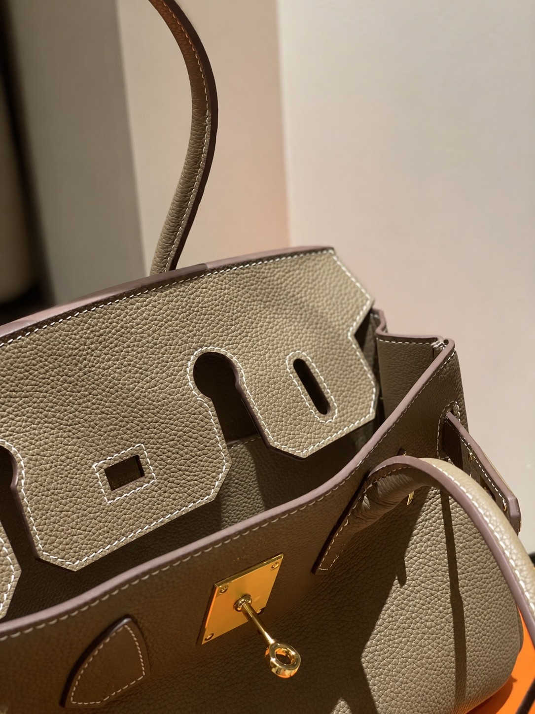 Hermès Shoulder Birkin Light 29 in Elephant Gray| Pre-owned Authentic