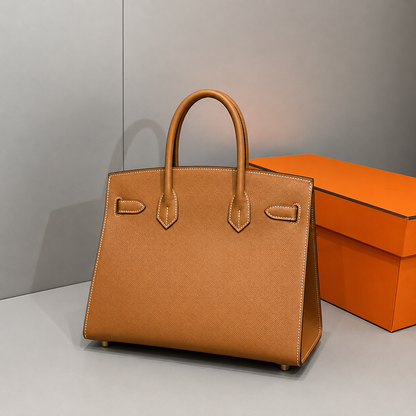 Hermes Birkin 30 Epsom Leather in Gold with Gold Hardware – Pre-Owned Authentic