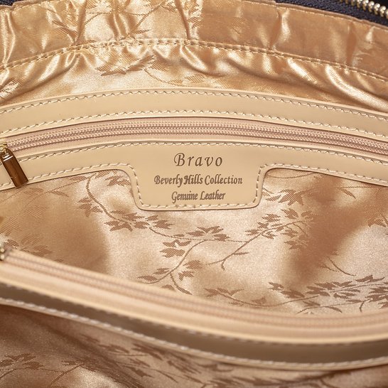 Lisa Multi Color Butterfly Print Tote Leather Handbag BH92-7677