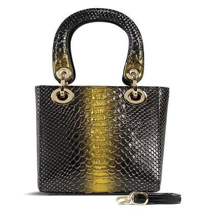 Mini Galina Gold-Leather Handbag BH01-1889GOL