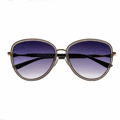 BV4461 C1 Bravo Sunglasses Silver Sparkle Lens Collection