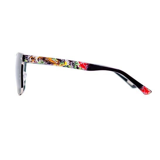 BV1902T C2 Unisex Bravo Tiger Print Sunglasses
