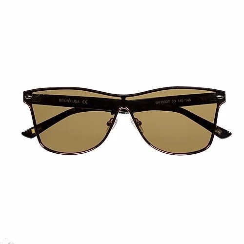 BV1902T C3 Unisex Bravo Tiger Print Sunglasses