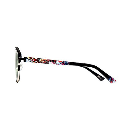 BV1903T C3 Unisex Bravo Tiger Print Sunglasses