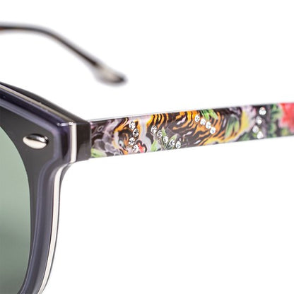 BV1905T C2 Unisex Tiger Print Sunglasses