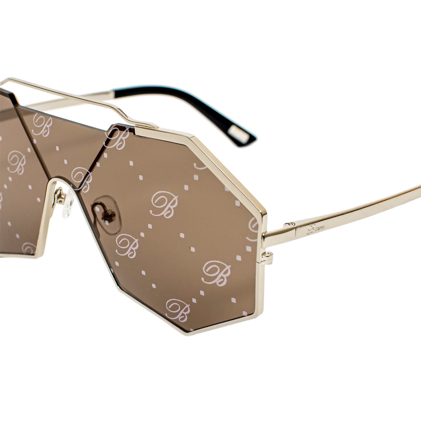 BRAVO LOGO COLLECTION SUNGLASSES  BV2001-C4