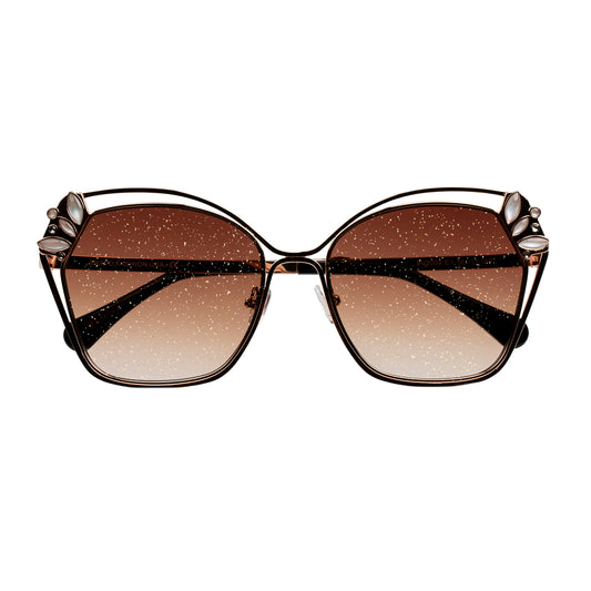Bravo Gold Sparkle Collection Sunglasses - BV2004 C1